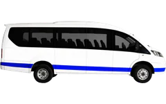 A shuttle bus