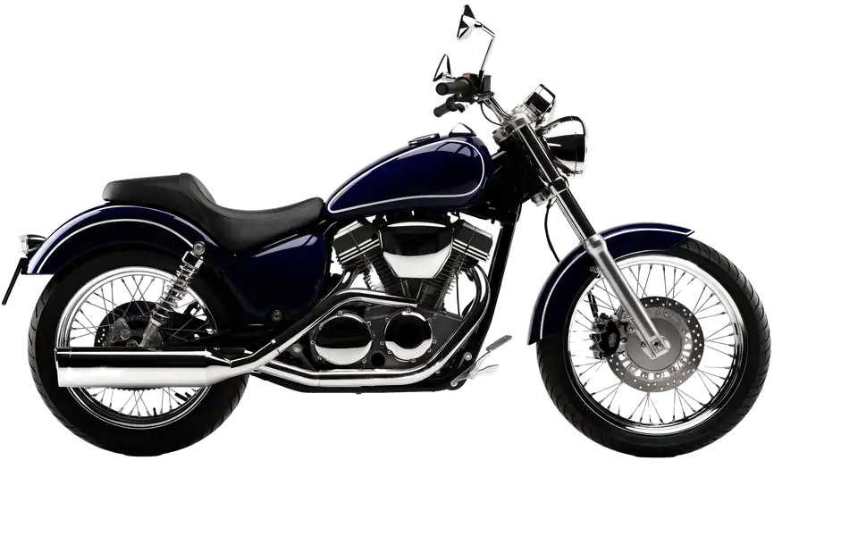 A motorcycle